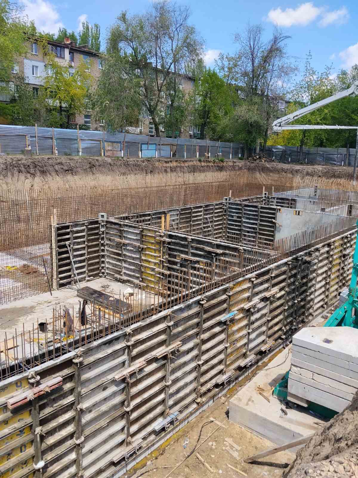 Опалубка фундаменту